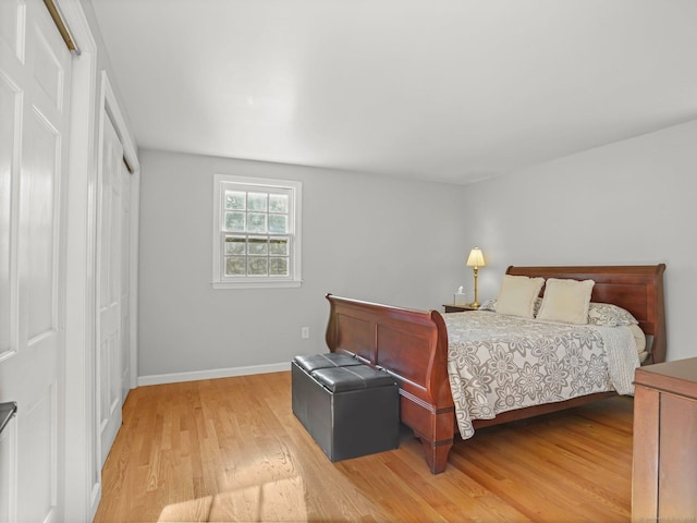 44 Buckingham Ridge Rd, Wilton, CT 06897 - bedroom featuring light wood-style flooring and baseboards