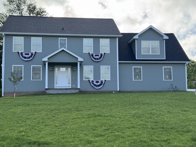 896 E St, Middletown, CT 06457 - view of front of home with a front lawn and roof with shingles