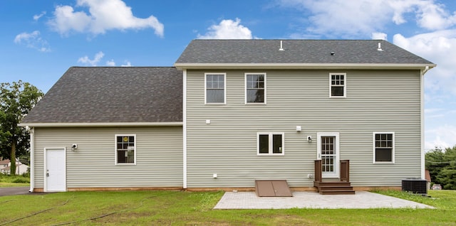 896 E St, Middletown, CT 06457 - back of house featuring a patio area, a yard, and entry steps