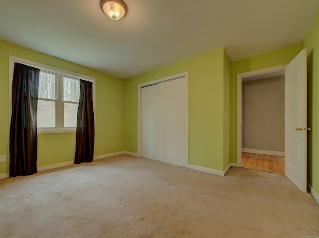 10 Versailles Rd, Lisbon, CT 06351 - unfurnished bedroom with baseboards, carpet floors, and a closet
