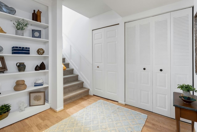 201 Rowayton Woods Dr Unit 201, Norwalk, CT 06854 - interior space featuring wood finished floors and stairway