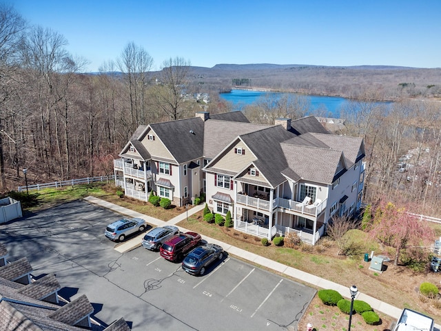 95 S Ridge Ln Unit G103, Berlin, CT 06037 - bird's eye view with a forest view and a water view