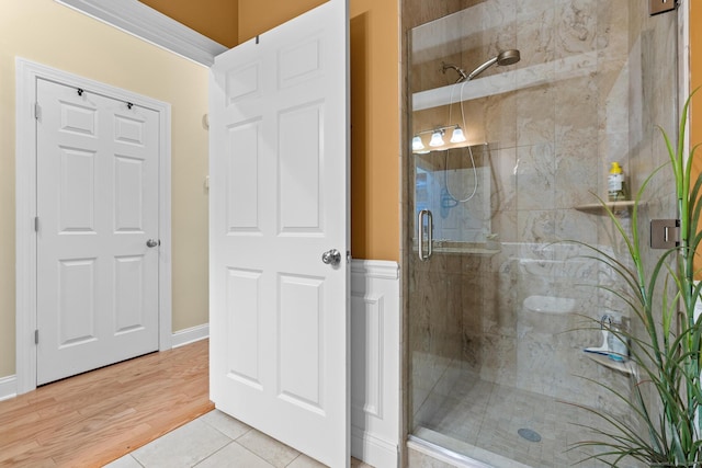 95 S Ridge Ln Unit G103, Berlin, CT 06037 - full bath featuring tile patterned flooring and a stall shower