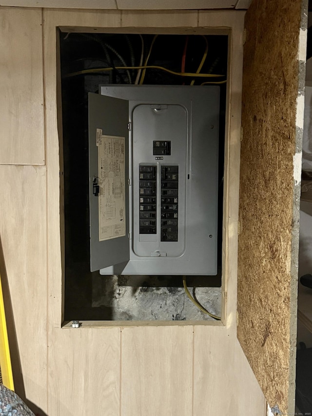 utilities with electric panel