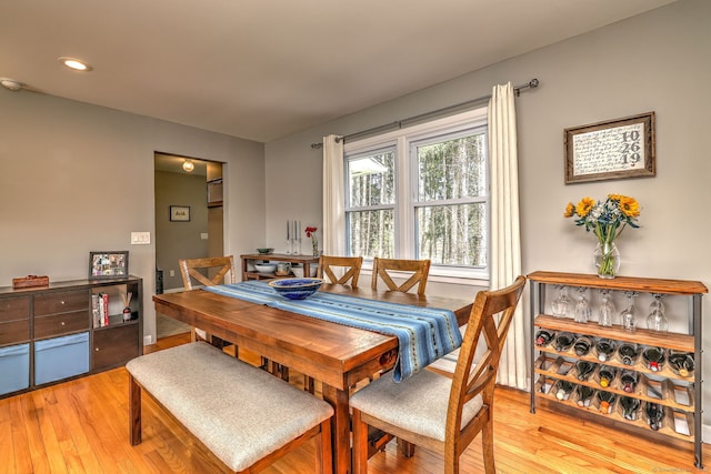 245 Paradise Ave, Hamden, CT 06514 - dining area featuring recessed lighting and light wood finished floors