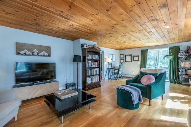 43 Greene Ave, North Canaan, CT 06018 - living area with wood finished floors, wooden ceiling, and baseboards
