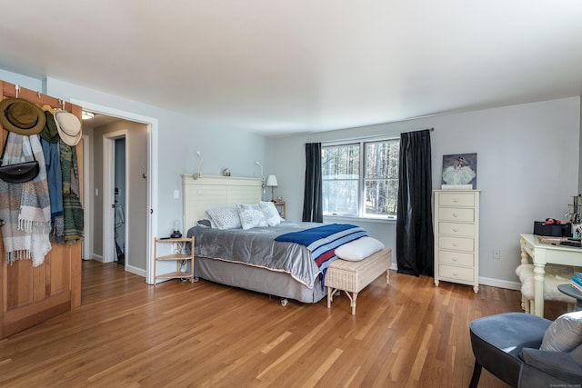 43 Greene Ave, North Canaan, CT 06018 - bedroom with light wood-type flooring and baseboards