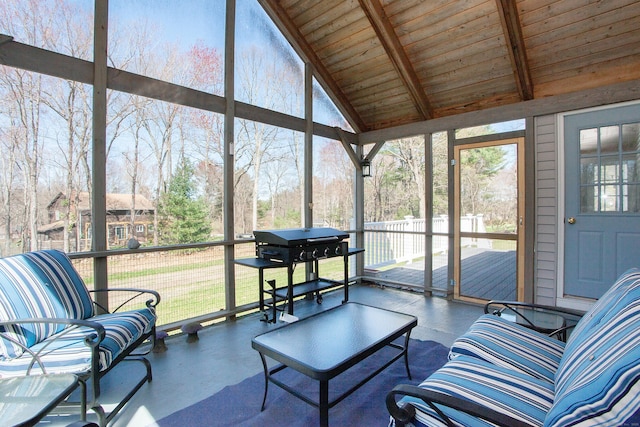95 Hop Brook Rd, Simsbury, CT 06070 - view of sunroom