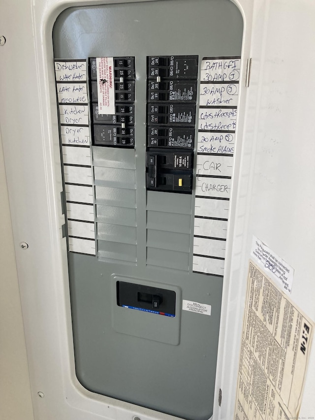 utilities featuring electric panel