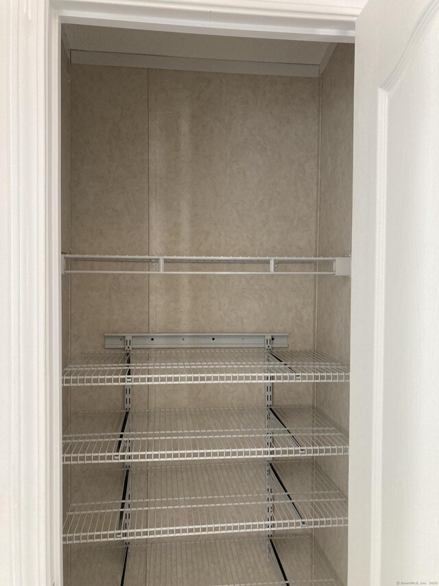 view of storage area