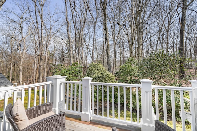view of deck