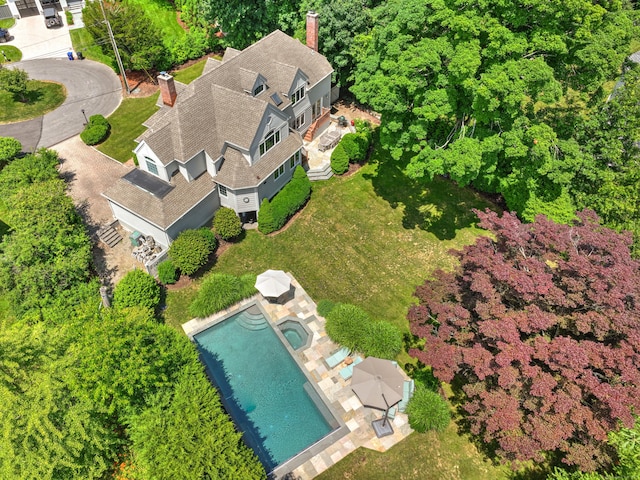aerial view