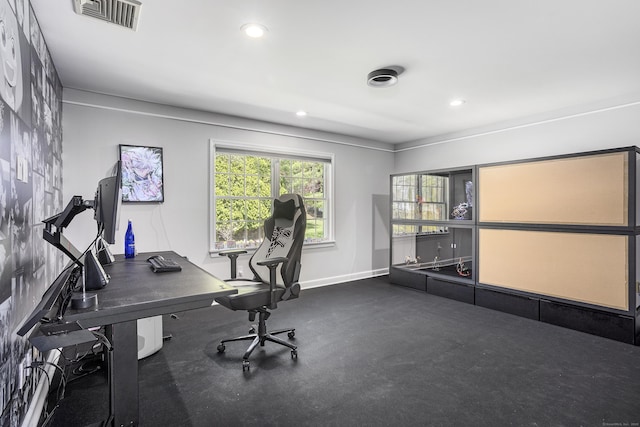 21 Centennial Dr, Danbury, CT 06811 - office space with baseboards, recessed lighting, and visible vents