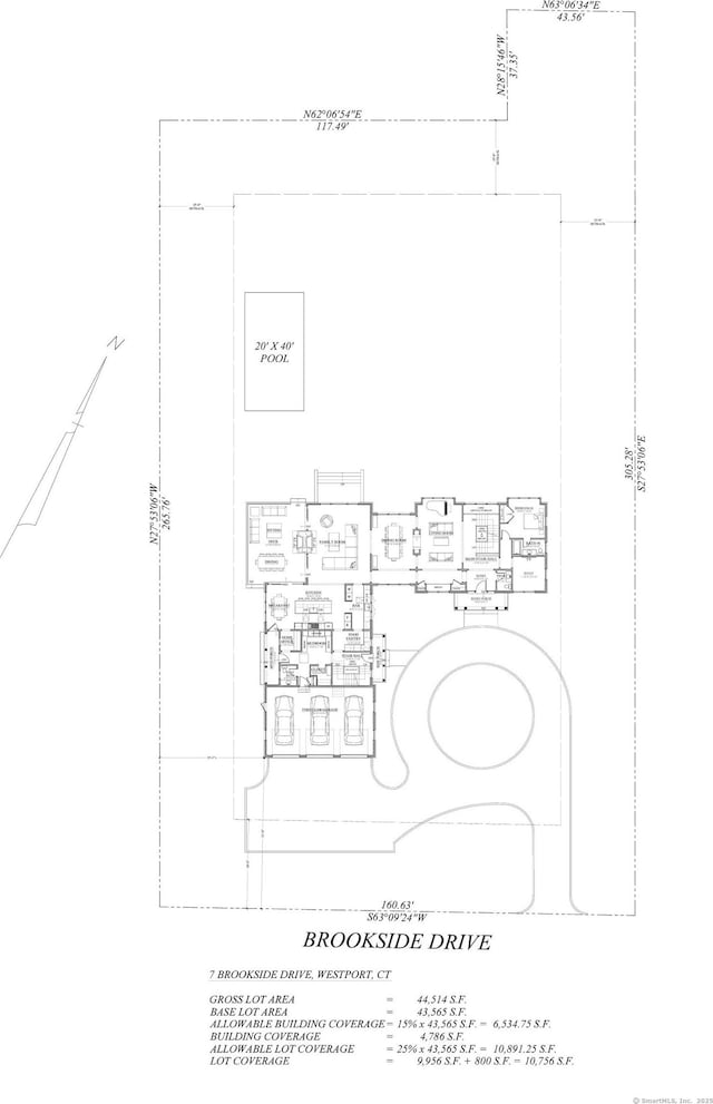 7 Brookside Dr, Westport, CT 06880 - floor plan