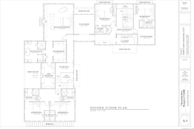 7 Brookside Dr, Westport, CT 06880 - plan