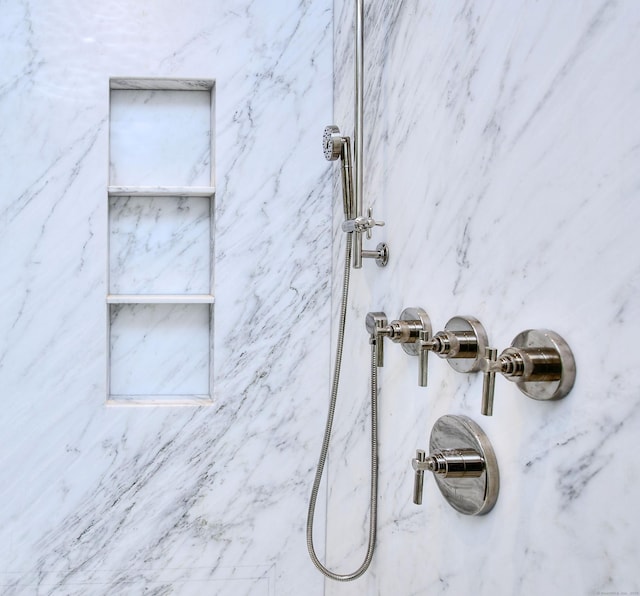 7 Brookside Dr, Westport, CT 06880 - details with a marble finish shower