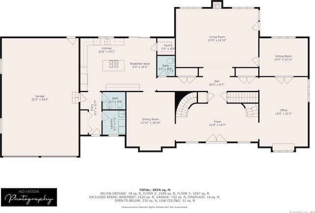 17 Hidden Oak Dr, Farmington, CT 06032 - view of room layout