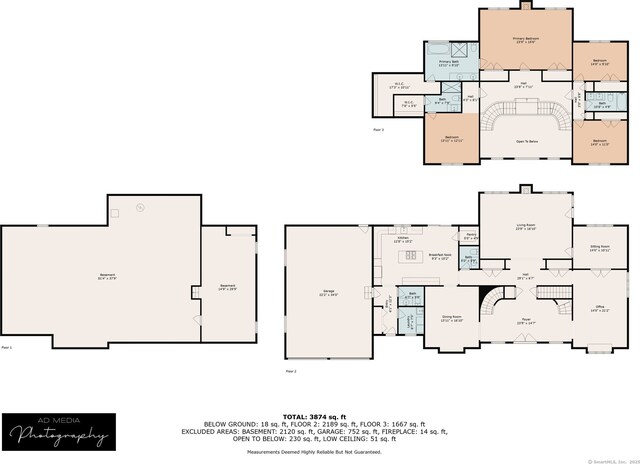 17 Hidden Oak Dr, Farmington, CT 06032 - view of property floor plan