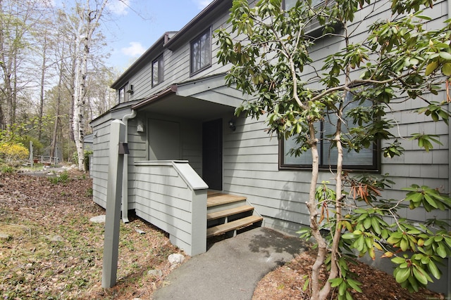 view of entrance to property
