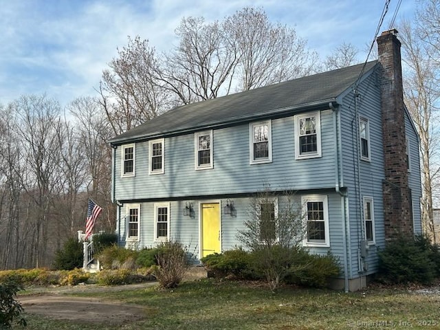 16 November Trl, Haddam, CT 06438 - colonial home featuring a chimney