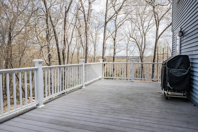 16 November Trl, Haddam, CT 06438 - wooden deck featuring a grill