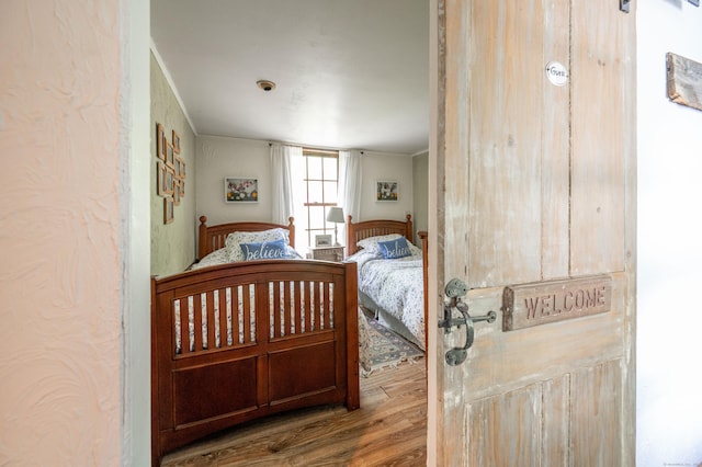 469 Platt Hill Rd, Winchester, CT 06098 - bedroom featuring wood finished floors