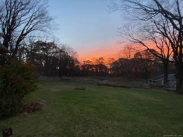 469 Platt Hill Rd, Winchester, CT 06098 - view of yard