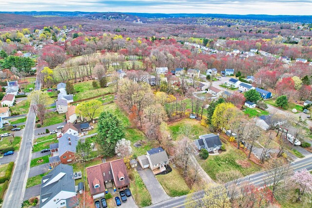 bird's eye view featuring a residential view