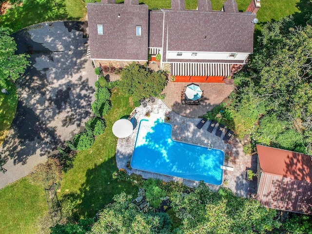 aerial view