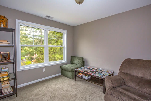 3 Henry Rd, Enfield, CT 06082 - living area with baseboards, visible vents, and carpet