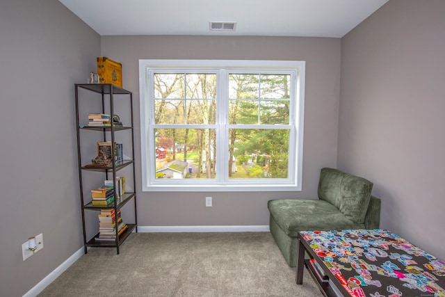 3 Henry Rd, Enfield, CT 06082 - living area with baseboards, carpet, and visible vents