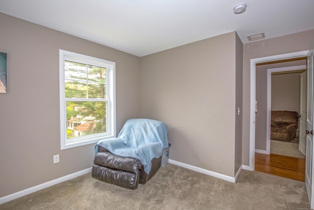 3 Henry Rd, Enfield, CT 06082 - sitting room with carpet flooring, baseboards, and visible vents