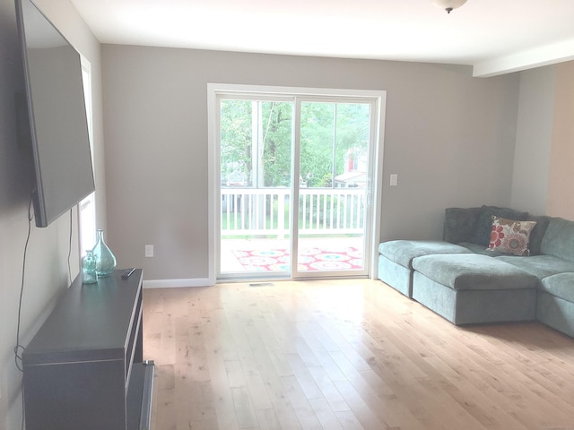 3 Henry Rd, Enfield, CT 06082 - sitting room featuring light wood-style flooring and baseboards