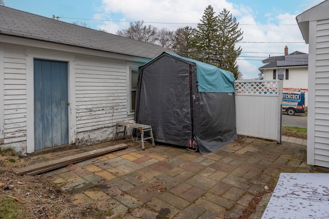 170 Park Rd, Waterbury, CT 06708 - view of patio / terrace featuring fence