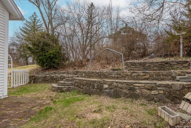 170 Park Rd, Waterbury, CT 06708 - view of yard featuring fence