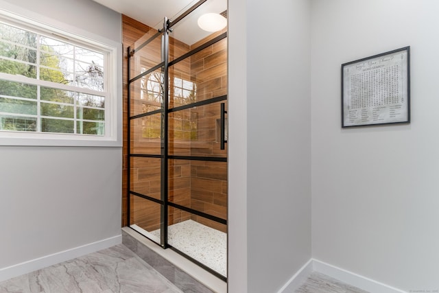 19 Stony Brook Rd, Brookfield, CT 06804 - interior space with a stall shower and baseboards
