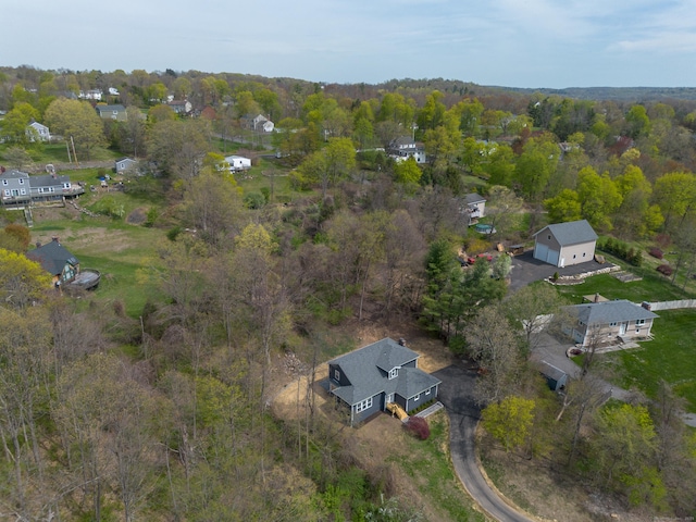19 Stony Brook Rd, Brookfield, CT 06804 - drone / aerial view featuring a view of trees