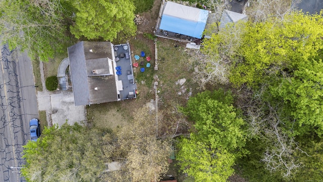 drone / aerial view