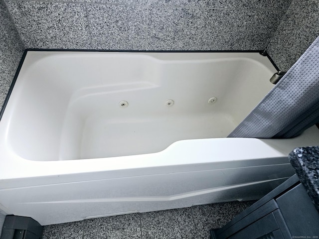 184 Pequot Ave Unit 406, New London, CT 06320 - full bathroom featuring a tub with jets