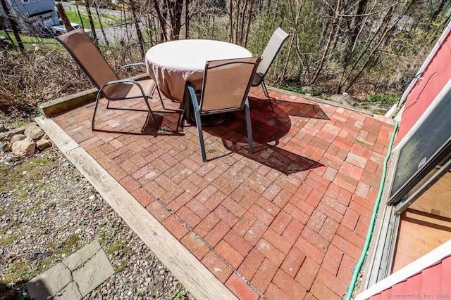 19 Fairchild Rd, Newtown, CT 06470 - view of patio / terrace featuring outdoor dining area