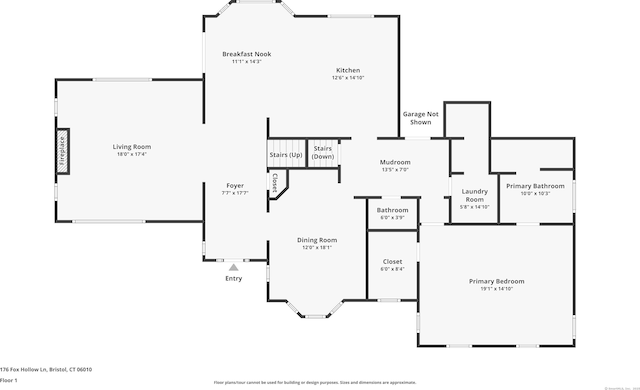 176 Fox Hollow Ln, Bristol, CT 06010 - home floor plan