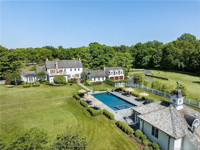 229 Umpawaug Rd, Redding, CT 06896 - view of swimming pool