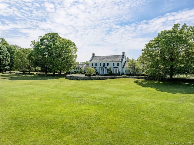 229 Umpawaug Rd, Redding, CT 06896 - view of grassy yard