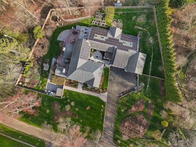 drone / aerial view