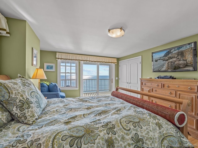 50 Grove Way, Clinton, CT 06413 - bedroom with access to exterior and a closet