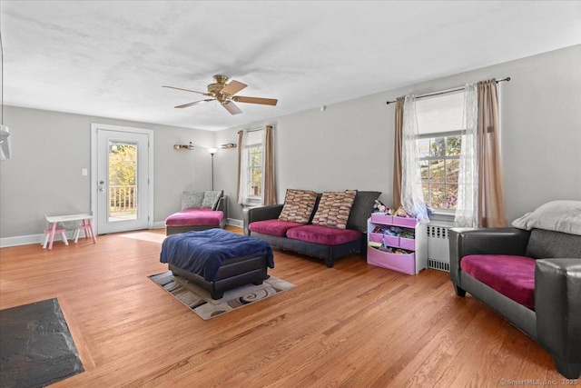 116 Gaylord Dr, Waterbury, CT 06708 - living room featuring wood finished floors and a wealth of natural light