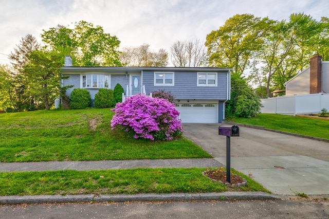 11 Botte Dr, West Haven, CT 06516 - single story home with driveway, a garage, and a chimney