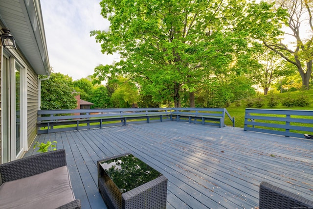 11 Botte Dr, West Haven, CT 06516 - deck featuring view of scattered trees