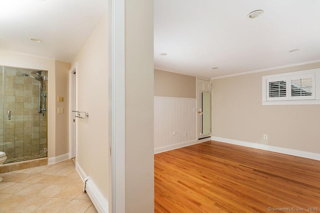 15 Fox Den Rd, Danbury, CT 06811 - hallway featuring recessed lighting, baseboards, and light wood-type flooring