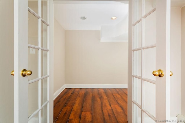 15 Fox Den Rd, Danbury, CT 06811 - walk in closet with french doors and wood finished floors